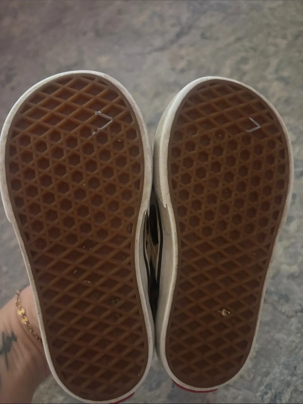 Vans Kids Slip-On Sneakers in Leopard Print - Tan & Black